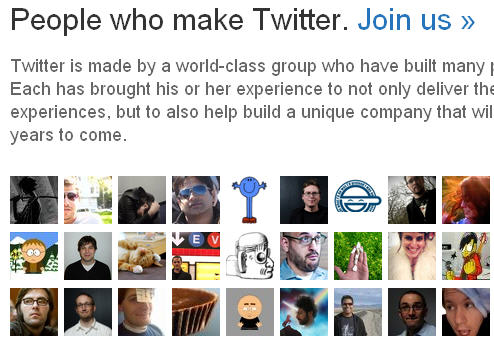 Twitter Employees collage