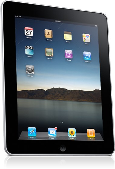 iPad tablet computer
