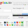 Google Plus Vanity URL