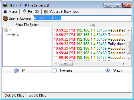 HTTP file server