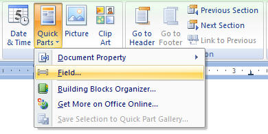 how to insert file name in word