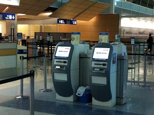 Check In Kiosks in airports
